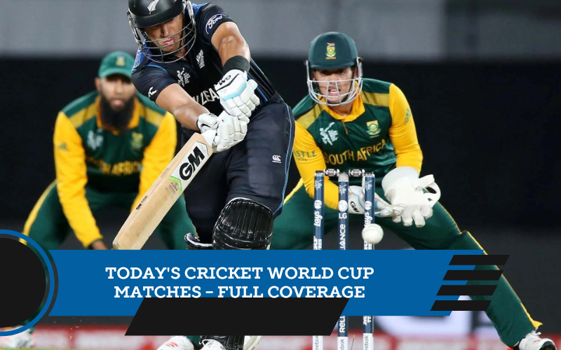 today cricket world cup matches