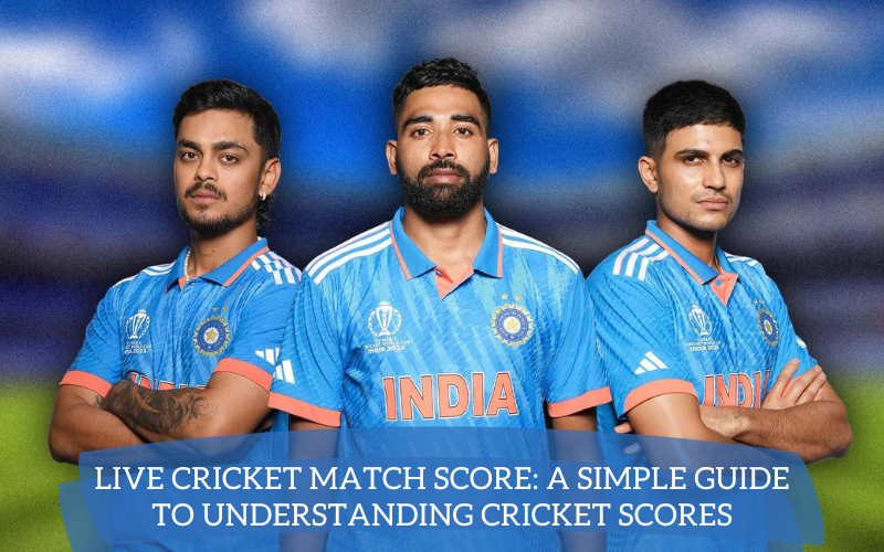 live cricket match score