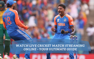 live cricket match streaming online